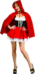 Womens Seductress Red Riding Hood Costume