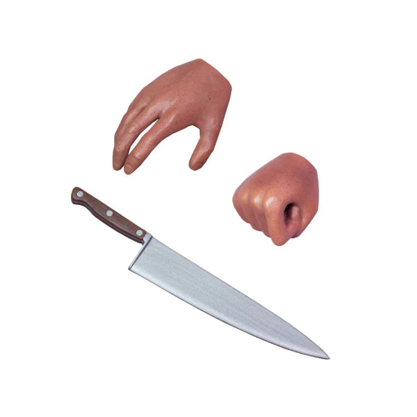 Halloween 1978 Michael Myers 12-inch action figure horror collectible accessories of knife, interchangeable open hand, and interchangeable gripped hand