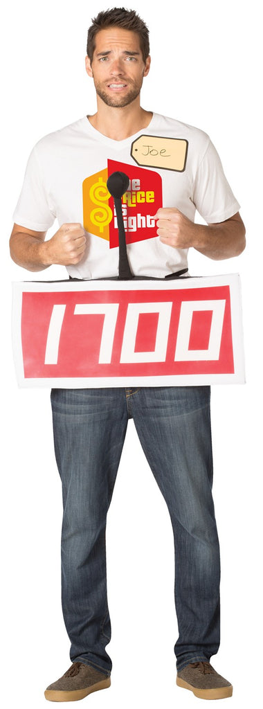 Adults The Price Is Right Red Contestant Row Costume - Imposta Costumes & Accessories - HalloweenCostumes4U.com - Adult Costumes