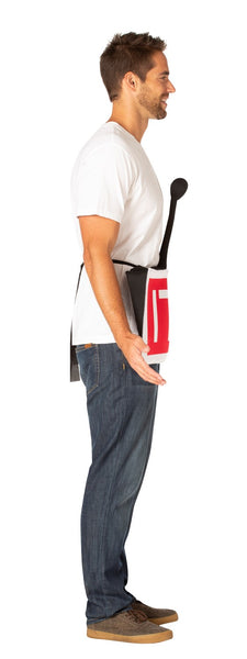 Adults The Price Is Right Red Contestant Row Costume - HalloweenCostumes4U.com - Adult Costumes