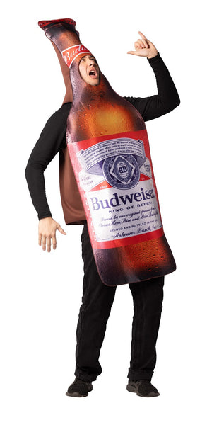 Adults Anheuser-Busch Budweiser Beer Bottle Costume