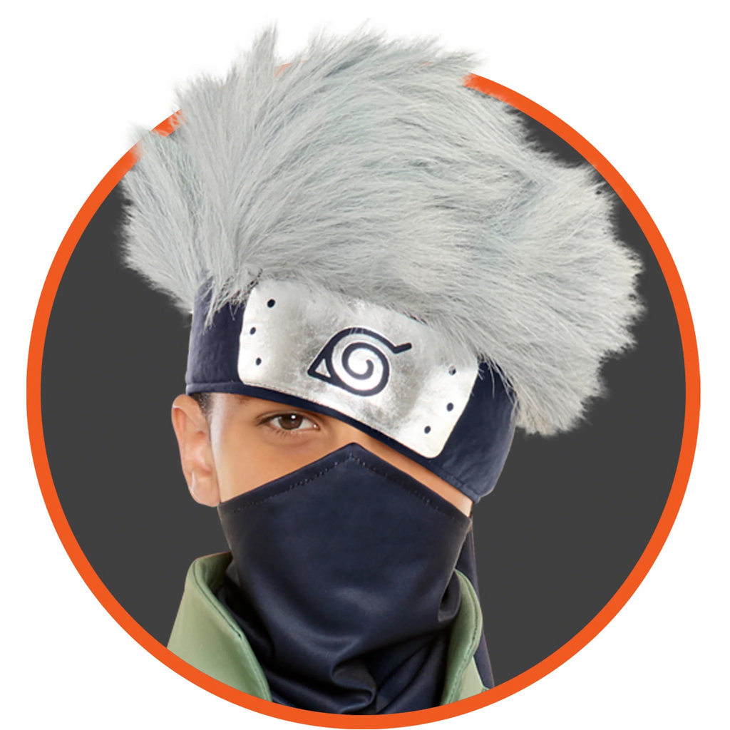 Kids Naruto Shippuden Naruto Headpiece Wig