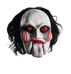 Masque en latex Billy du film Saw