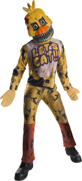 Girls Five Nights at Freddy's Nightmare Chica Costume