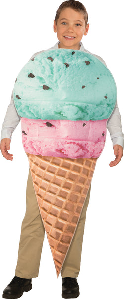 Déguisement cornet de glace pour enfants