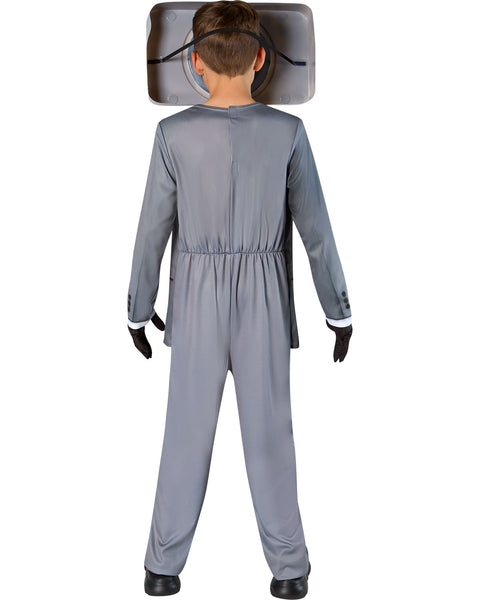 Kids Skibidi Toilet Speakerman Costume