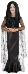 Girls Addams Family Morticia Costume