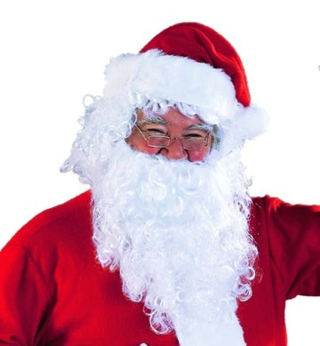 Adults Santa Claus Beard & Wig Value Set