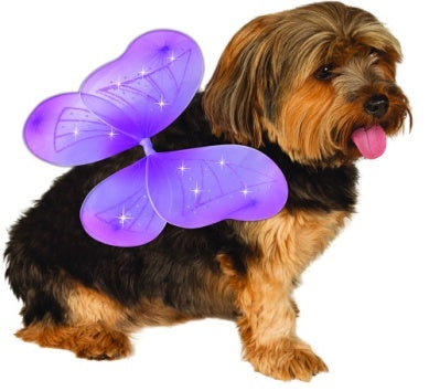 Pets Purple Fairy Wings Costume Accessory - HalloweenCostumes4U.com - Pet Costumes & Accessories