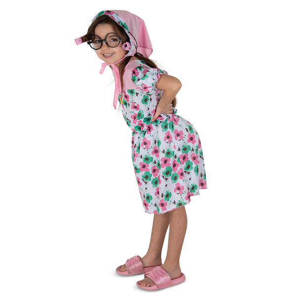 Girls Lil' Granny Costume