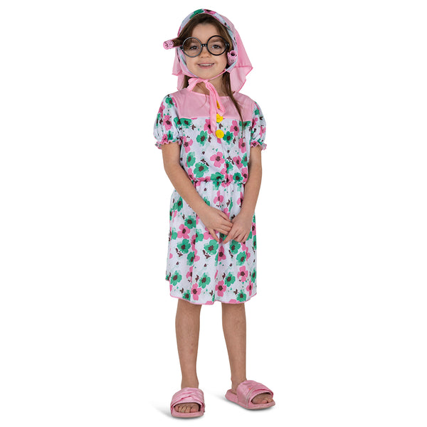 Girls Lil' Granny Costume