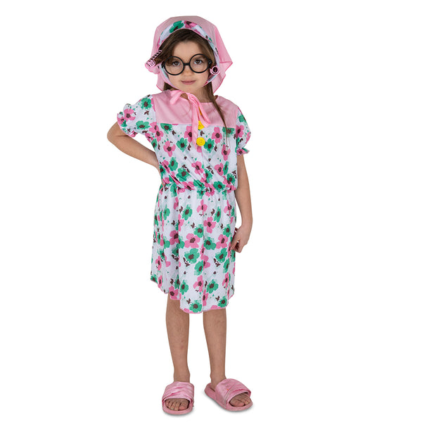 Girls Lil' Granny Costume