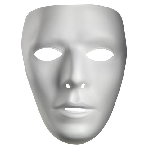 Adults/Teens Blank Male Costume Face Mask - HalloweenCostumes4U.com - Costume Props & Accessories