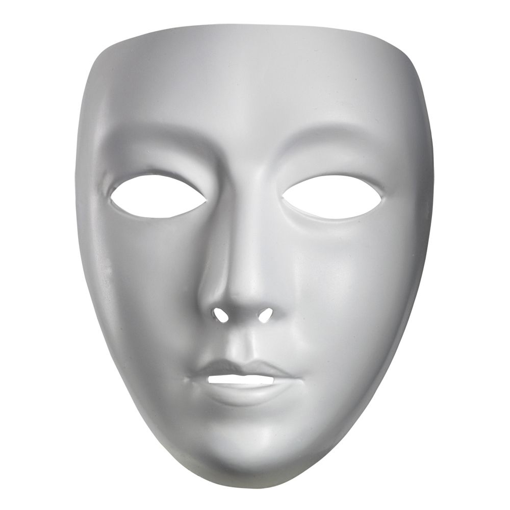 Adults/Teens Blank Female Costume Face Mask - Disguise Costumes & Accessories - HalloweenCostumes4U.com - Accessories