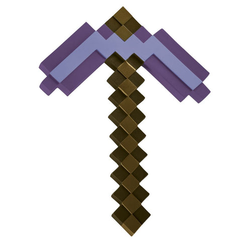 Minecraft Enchanted Pickaxe Costume Accessory - HalloweenCostumes4U.com - Costume Props & Accessories