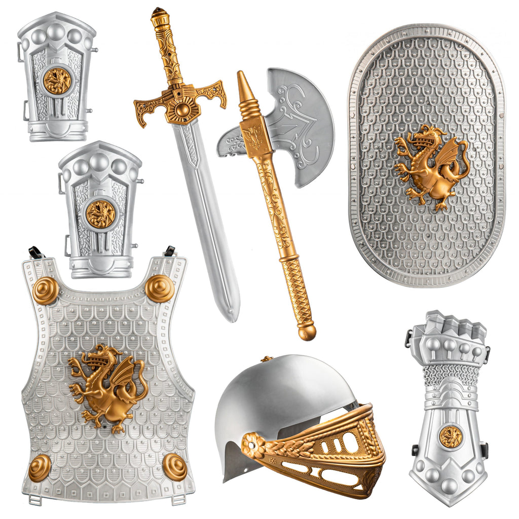 Kids Knight of the Castle Role Play Accessory Set - Dress Up America Costumes & Accessories - HalloweenCostumes4U.com - Accessories