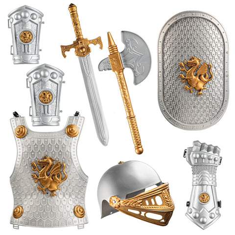 Kids Knight of the Castle Role Play Accessory Set - Dress Up America Costumes & Accessories - HalloweenCostumes4U.com - Accessories