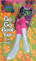 Kids Feelin' Groovy Go-Go Boot Tops - Rubies Costumes & Accessories - HalloweenCostumes4U.com - Accessories