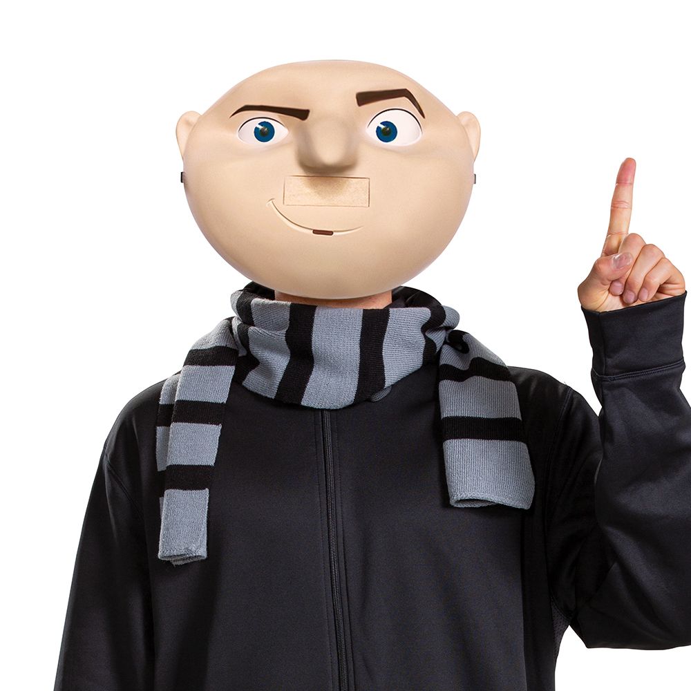 Adults/Teens Gru Mask And Scarf Costume Accessory Kit - Disguise Costumes & Accessories - HalloweenCostumes4U.com - Accessories