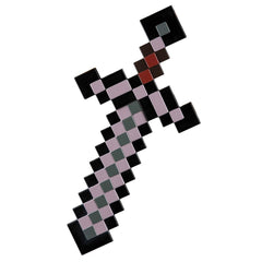 Accessoire de costume d'épée Netherite de Minecraft