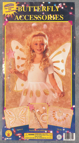 White & Yellow Butterfly Accessory Kit - Rubies Costumes & Accessories - HalloweenCostumes4U.com - Accessories
