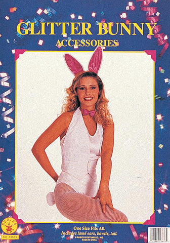 White & Pink Bunny Accessory Kit - Rubies Costumes & Accessories - HalloweenCostumes4U.com - Accessories