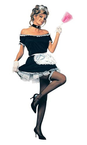Womens French Maid Costume - Rubies Costumes & Accessories - HalloweenCostumes4U.com - Adult Costumes