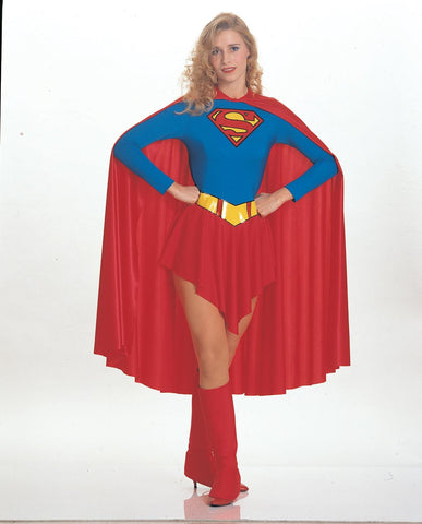 Womens Classic Supergirl Costume - Rubies Costumes & Accessories - HalloweenCostumes4U.com - Adult Costumes