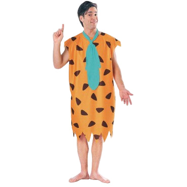 Mens Fred Flintstone Costume - Rubies Costumes & Accessories - HalloweenCostumes4U.com - Adult Costumes
