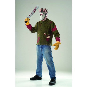 Mens Friday the 13th Jason Voorhees Costume - Rubies Costumes & Accessories - HalloweenCostumes4U.com - Adult Costumes
