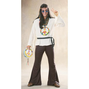 Mens Groovy Hippie Costume - Rubies Costumes & Accessories - HalloweenCostumes4U.com - Adult Costumes
