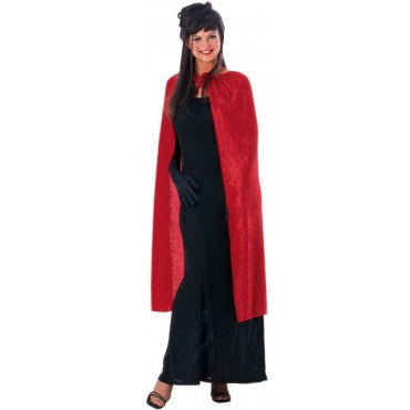 Red Panne Velvet Cape - Rubies Costumes & Accessories - HalloweenCostumes4U.com - Accessories