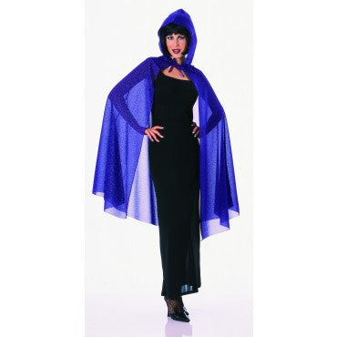 Purple Hooded Glitter Cape - Rubies Costumes & Accessories - HalloweenCostumes4U.com - Accessories