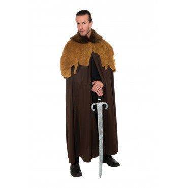 Mens Medieval Warrior Cloak - Rubies Costumes & Accessories - HalloweenCostumes4U.com - Adult Costumes