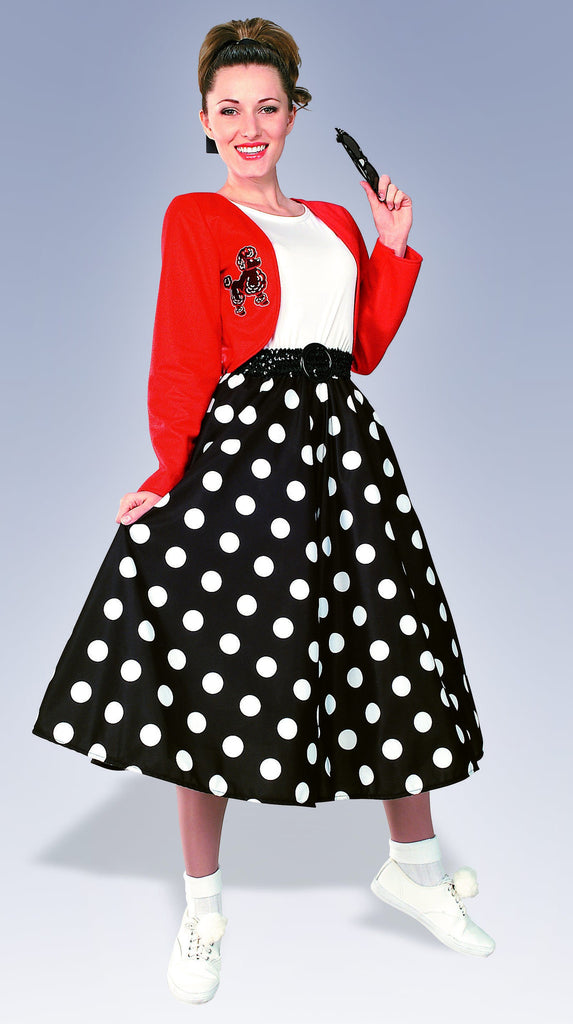 Womens Polka Dot Poodle Costume - Rubies Costumes & Accessories - HalloweenCostumes4U.com - Adult Costumes