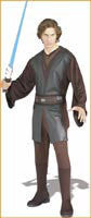 Mens Star Wars Anakin Skywalker Costume - Rubies Costumes & Accessories - HalloweenCostumes4U.com - Adult Costumes