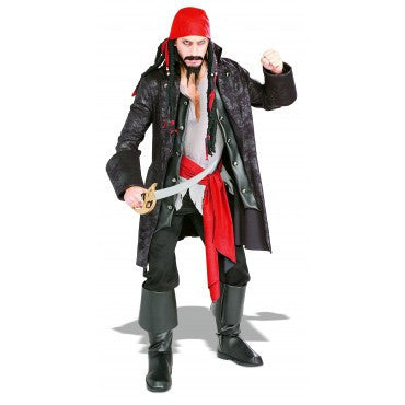 Mens Pirate Captain Cutthroat Costume - Rubies Costumes & Accessories - HalloweenCostumes4U.com - Adult Costumes