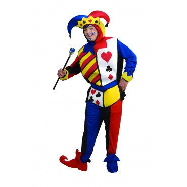 Mens Playing Card Joker Costume - Rubies Costumes & Accessories - HalloweenCostumes4U.com - Adult Costumes