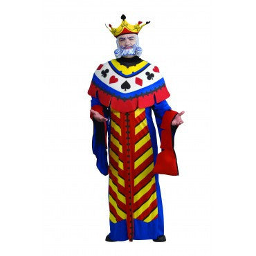Mens King Playing Card Costume - Rubies Costumes & Accessories - HalloweenCostumes4U.com - Adult Costumes
