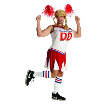 Mens Penelope Pom-Poms Varsity Cheerleader Costume - Rubies Costumes & Accessories - HalloweenCostumes4U.com - Adult Costumes