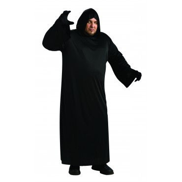 Mens Plus Size Black Robe Costume - Rubies Costumes & Accessories - HalloweenCostumes4U.com - Adult Costumes