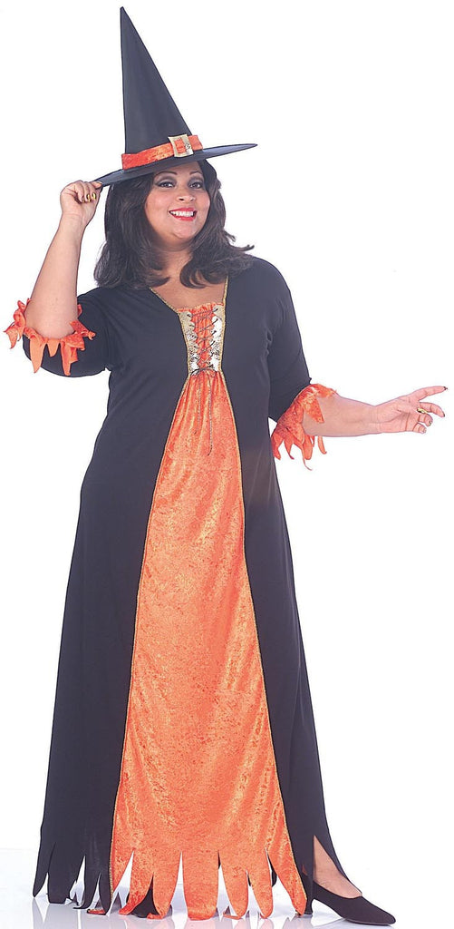 Womens Plus Size Gothic Witch Costume - Rubies Costumes & Accessories - HalloweenCostumes4U.com - Adult Costumes