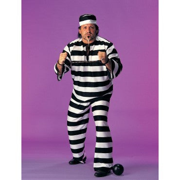 Mens Plus Size Convict Costume - Rubies Costumes & Accessories - HalloweenCostumes4U.com - Adult Costumes