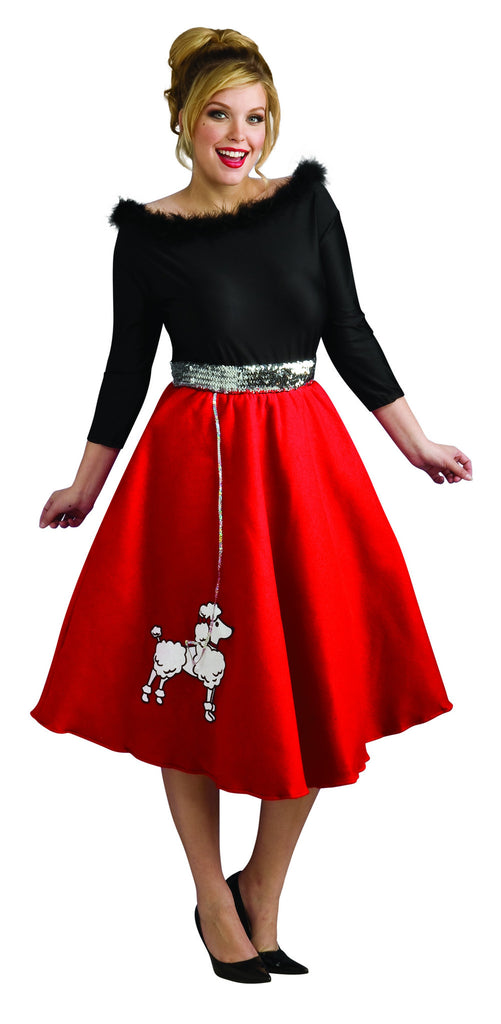 Womens Plus Size 50's Poodle Babe Costume - Rubies Costumes & Accessories - HalloweenCostumes4U.com - Adult Costumes
