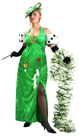 Womens Plus Size Lady Luck Costumes - Rubies Costumes & Accessories - HalloweenCostumes4U.com - Adult Costumes
