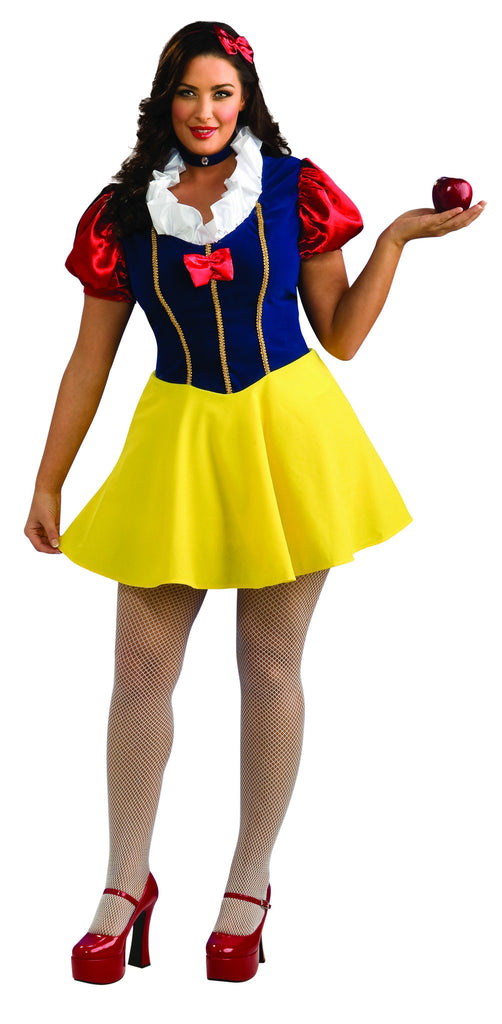 Womens Plus Size Snow White Costume - Rubies Costumes & Accessories - HalloweenCostumes4U.com - Adult Costumes
