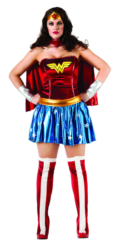 Womens Plus Size Wonder Woman Costume - Rubies Costumes & Accessories - HalloweenCostumes4U.com - Adult Costumes