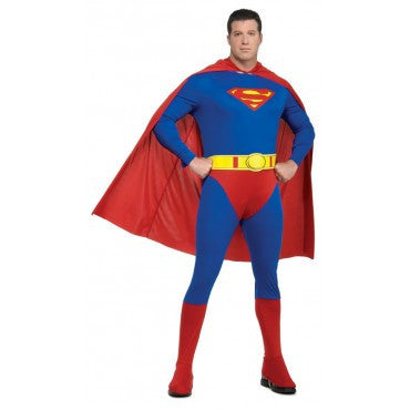 Mens Plus Size Superman Costume - Rubies Costumes & Accessories - HalloweenCostumes4U.com - Adult Costumes