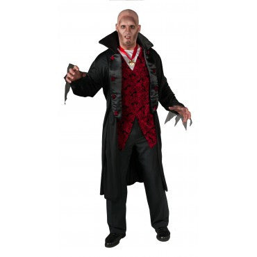 Mens Plus Size Royal Vampire Costume - Rubies Costumes & Accessories - HalloweenCostumes4U.com - Adult Costumes
