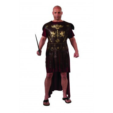 Mens Plus Size Roman Gladiator Costume - HalloweenCostumes4U.com - Adult Costumes